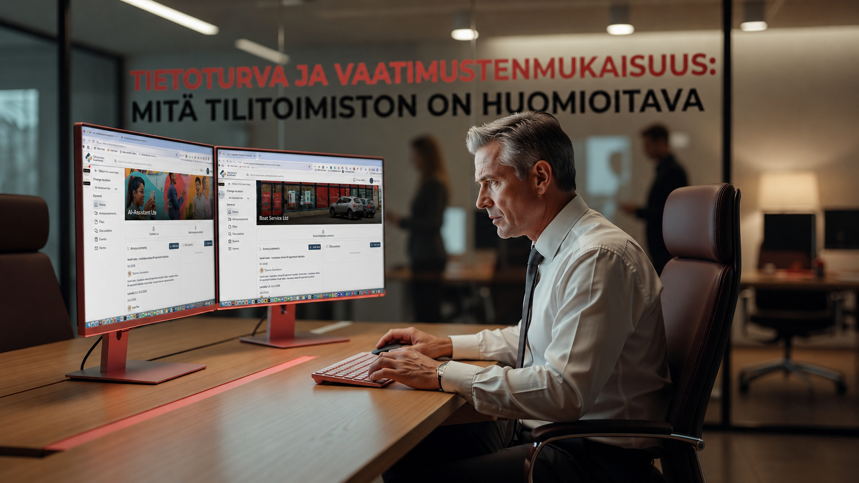 Tietoturva ja vaatimustenmukaisuus: Mitä tilitoimiston on huomioitava